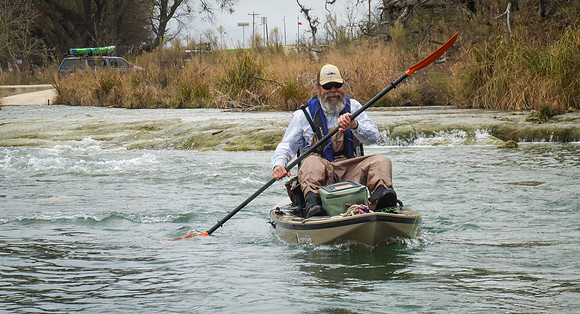 Rex  on S. Llano Rive TX