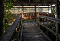 Lakeside observation deck