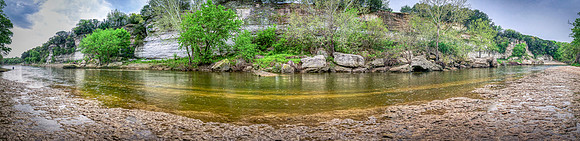 Nolan River TX Pano