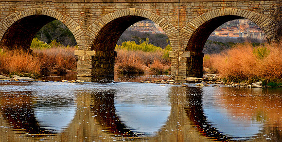 Highway 16 Bridge on Brazos River TX