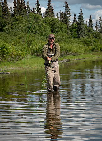 Doug gives a Spey Rod Demo
