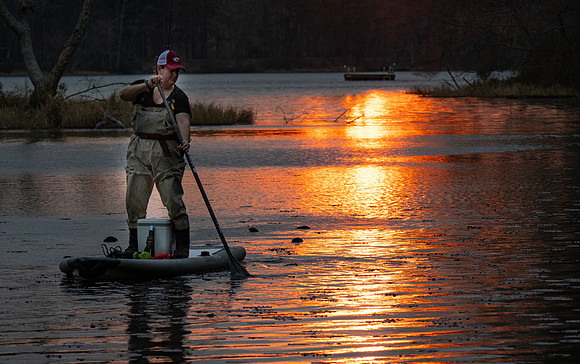 Paddle on into the Sunset