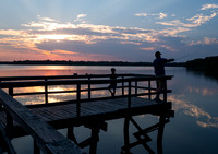 Fishing Pier at Lake Bob Sandlin SP TX