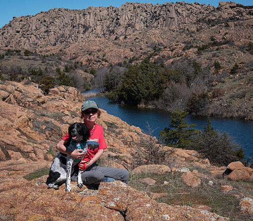Willow and Karen at Treasure Lake
