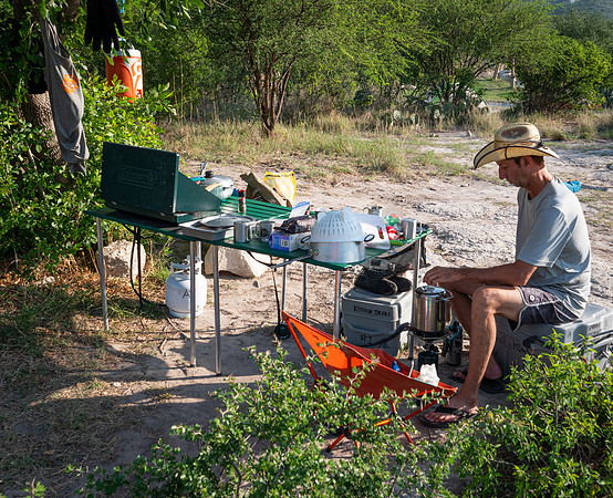 Charlie Cooking Coffee