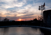 Poolside Sunset