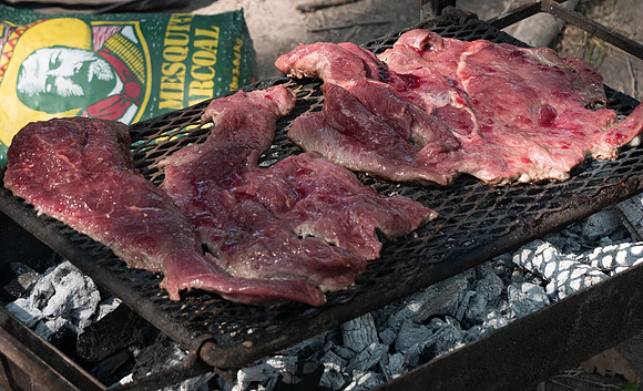 Fajitas on the BBQ