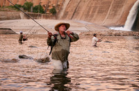 Wading for Stripers