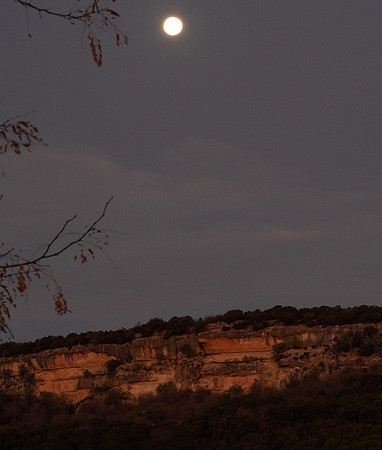 Moonrise on the Brazos