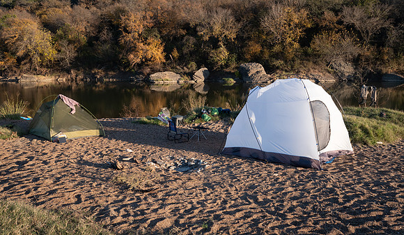 Tents Pitched