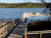 Launch dock at Tucker Lake