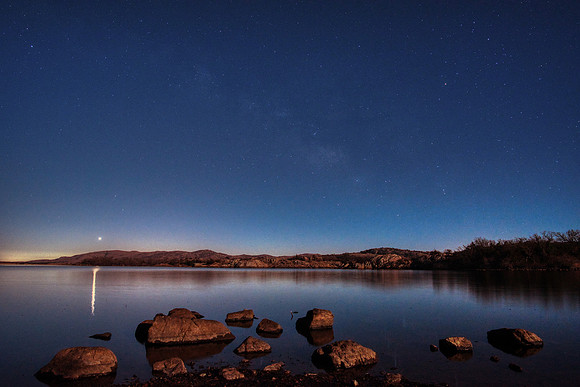 Venus Rising Wichita Mountains OK