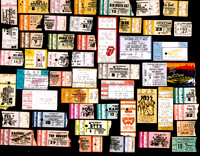 Tickets to the rock shows.. cameras were allowed then.