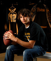 Senior Portrait Jose in Lockeroom