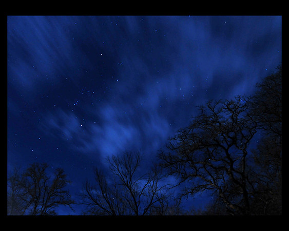 Orion over Junction Texas