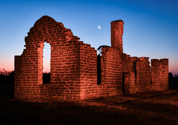 Fort Griffin TX HQ @ Dawn