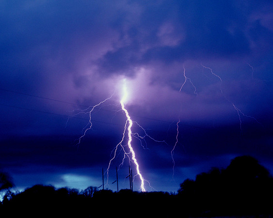 Lightning Eustace TX