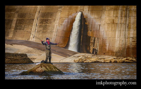 Adam @ Morris Shepard Dam Brazos River TX