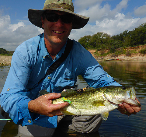 Mark on the Brazos River TX