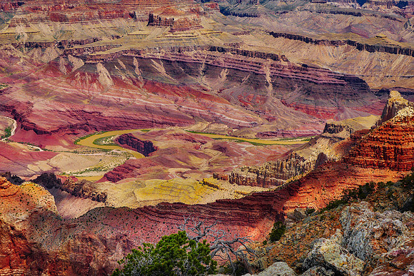 Grand Canyon from South Rim AZ