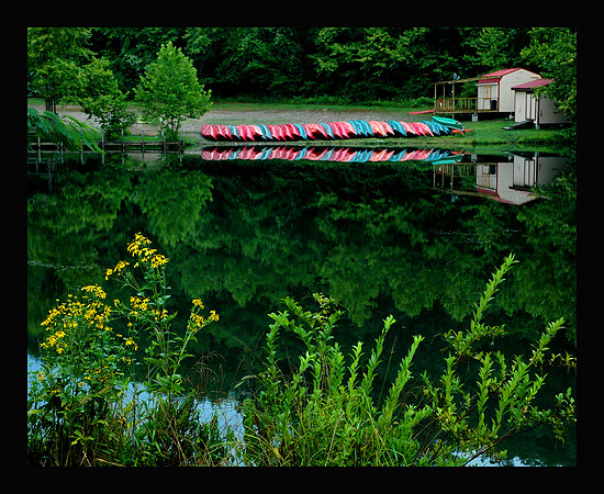 Canoes @ Beavers Bend OK