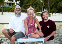 Stewart Family in Belize