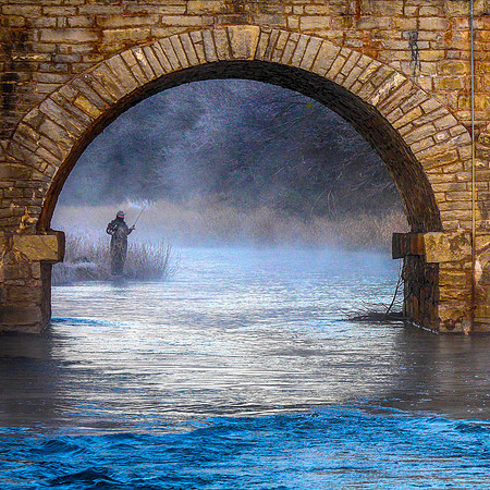 Misty Morning @ the Hwy 16 Bridge