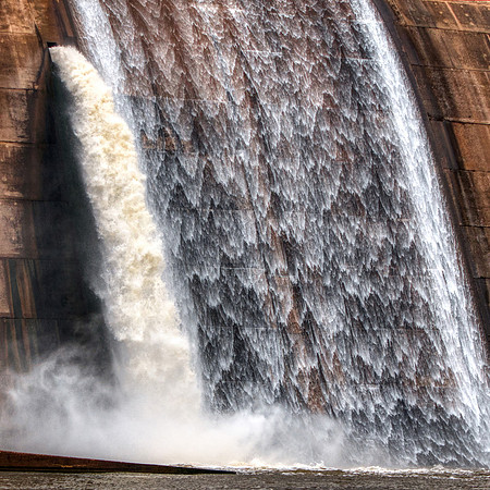 Morris Sheppard Dam Release