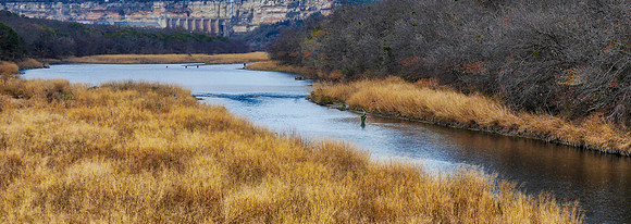 Calm Winter Morning on the Brazos River