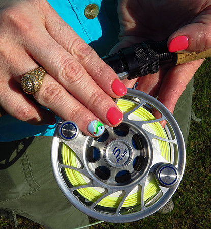 Clouser Fly Nail Art