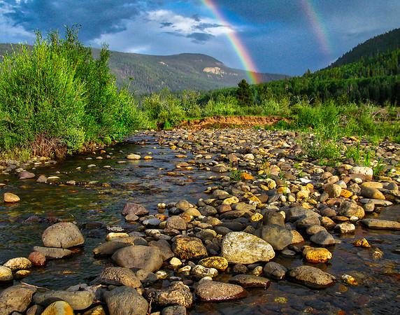 Double Rainbow Park Creek CO