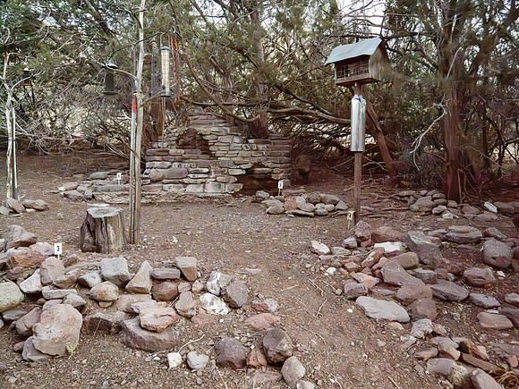 Interpretive Center Bird Blind @ Fort Davis SP