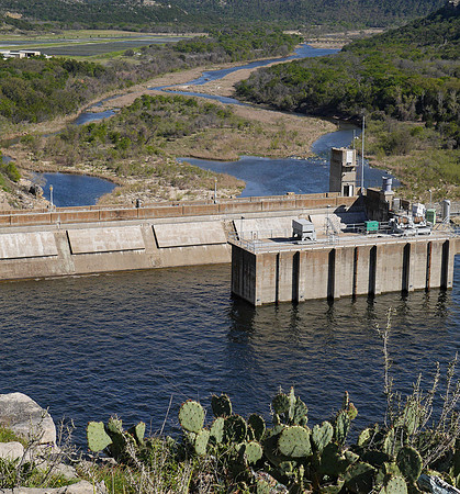 Morris Sheppard Dam Brazos River TX