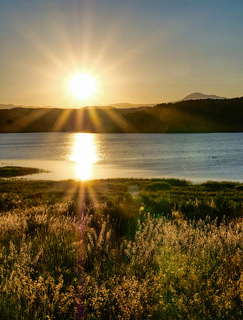 Sunset at Lake Trinidad SP CO 7 2019