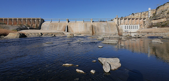 Morris Sheppard Dam Brazos River TX